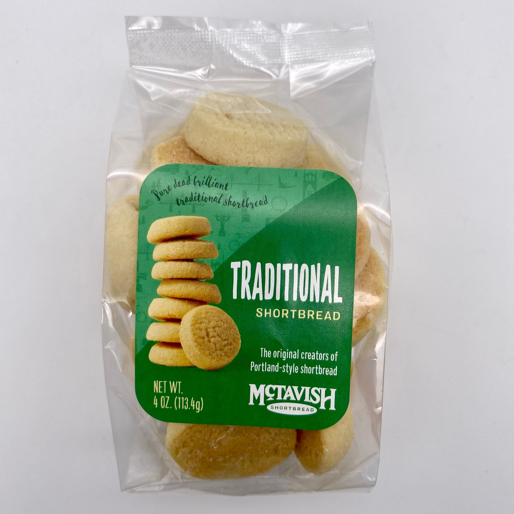 Traditional Shortbread - 3.5oz Bag – McTavish Shortbread